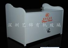 精美有机玻璃储物桌