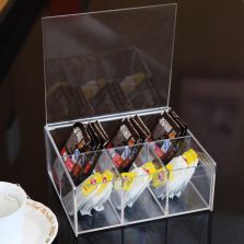 茶叶咖啡包有机玻璃收纳盒